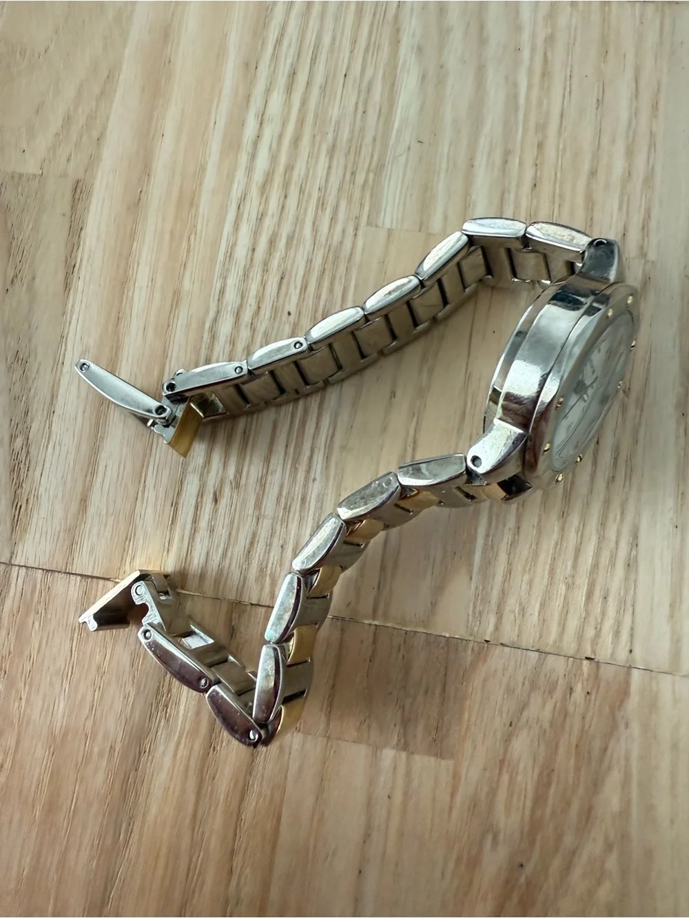 Liz Claiborne ladies two toned watch NEW BATTERY